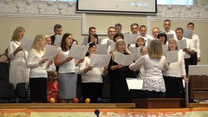 04.08.2019 Хор, песня "Вот мой Спаситель"