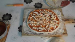 канал вкусного настроения  пица на гриле pizza grilling