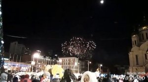 С Новым Годом!!!??? Новогодний праздничный салют. Владивосток! Встречаем 2021 год!!!?????✨?????