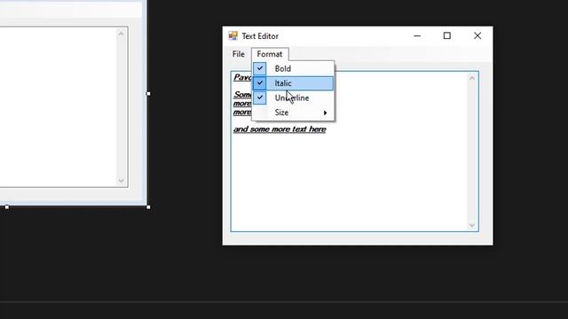 C# Projects for Beginners: Creating Text Editor 1/16 смотреть онлайн