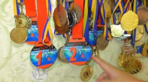 Мои медали за онлайн-турнир