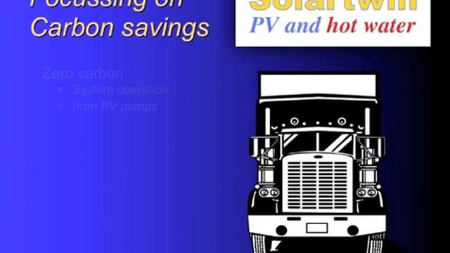 Solar water heating: why PV pumping? Mains pumped could delay your carbon breakeven by 3 years.