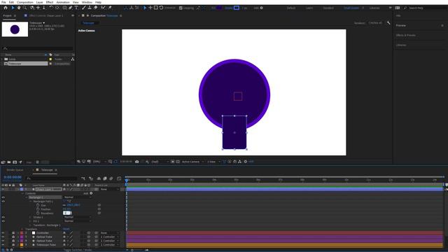 How to Create & Animate 3D Telescope in After Effects (No Plugins) смотреть онлайн