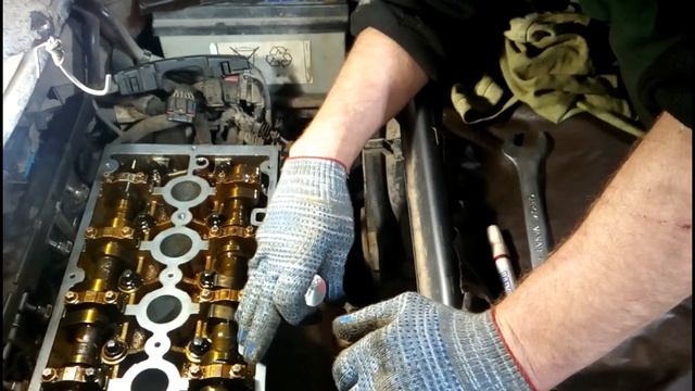 Opel Zafira регулировка КЛАПАНОВ замена СТАКАНЧИКОВ Авторемонт