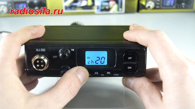 Обзор автомобильной рации MegaJet MJ-300N 12/24 Вольт смотреть онлайн