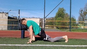 1 упражнение ноги будут сильными и гибкими.