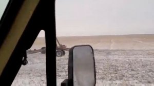 Подзимый посев разбросным способом...КХ Жанахай
