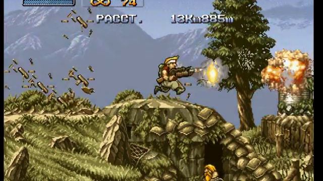 Metal Slug 1 Combat School Survival Mode смотреть онлайн