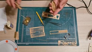 Шлюпка (Эскадра) 1:72. Сборка