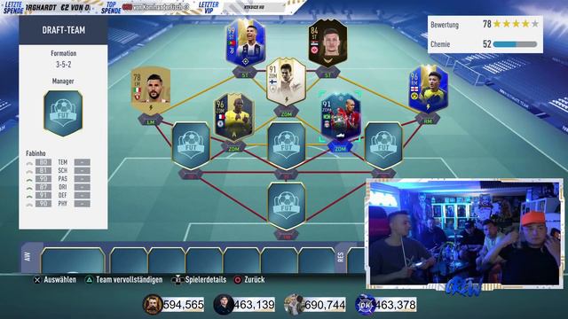 Alle gegen BENJI 😂 CREW FUT DRAFT BATTLE 🔥 + Bestrafung | FIFA 19 GamerBrother STREAM HIGHLIGHTS смотреть онлайн