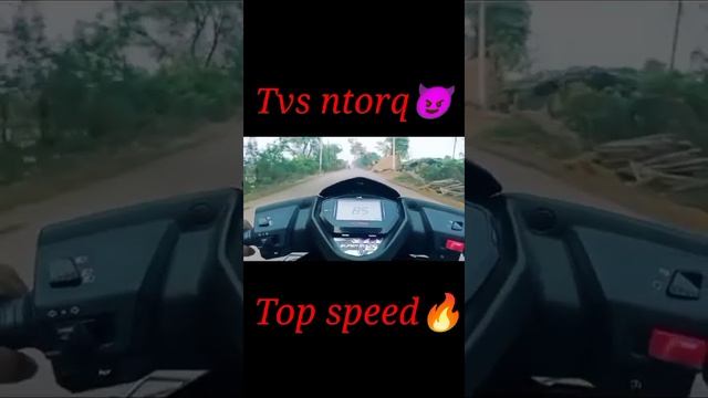 tvs ntorq 125 top speed ??#short#