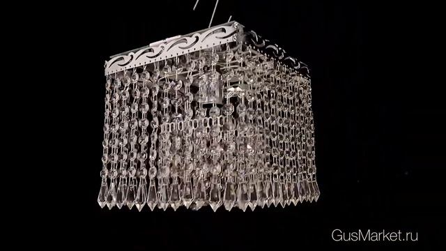 Хрустальная люстра "Квадрат 1л" карандаш смотреть онлайн