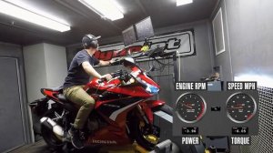 2022 Honda CBR500R Dyno Test