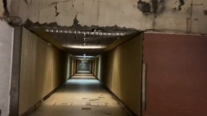 Tunnel in the mountain, to the elevator/ тонель в горе к лифту чтоб подняться к дому