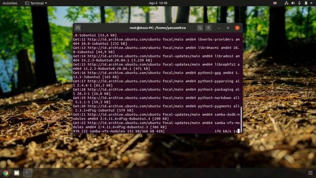 Menampilkan Sharing Data Windows Di Linux Dengan Aplikasi Samba смотреть онлайн