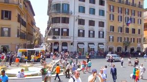 Испанская лестница в Риме