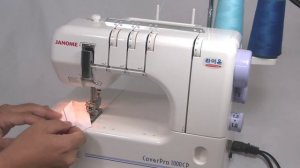 [라이온미싱 / LION] 커버스티치 JANOME Cover Pro 1000CP / CPX Part 4.