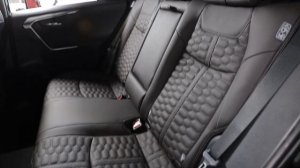 Toyota RAV 4 - частичная перетяжка салона в экокожу, экономия на перетяжке салона [ПЕРЕТЯЖКА КРЕСЕЛ]