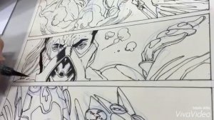 How to draw comics: Penciling, inking techniques with a PENTEL Brush Pen