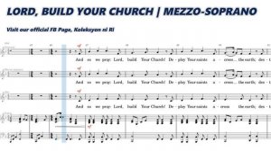 Lord, Build Your Church | Mezzo-soprano | Piano