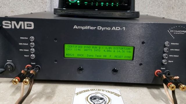 AD-1 Amp Dyno Rockville dBcomp5 3500w by Jones Subwoofer Solutions JSS смотреть онлайн