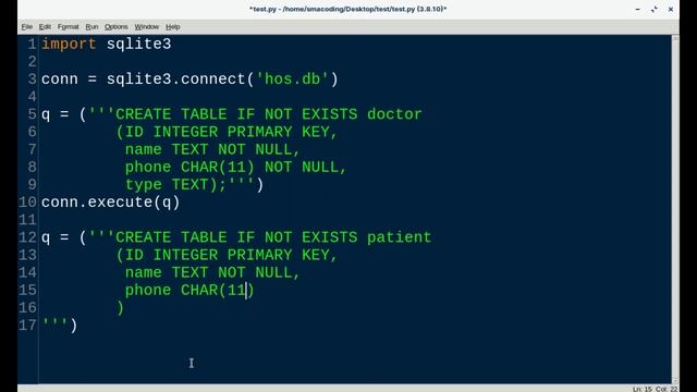 العلاقة بين الجداول بلغة بايثون و sqlite3 смотреть онлайн