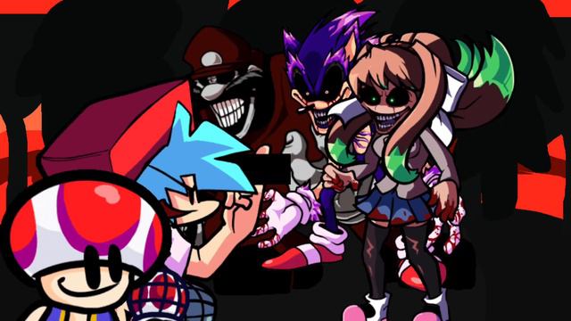 Triple Trouble Trio Mix | (Our Take) | Friday Night Funkin' | [Collab with: Fatal Unknown] смотреть онлайн