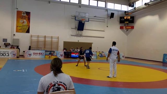 Amit Sambo match at Israel championship 2017 смотреть онлайн