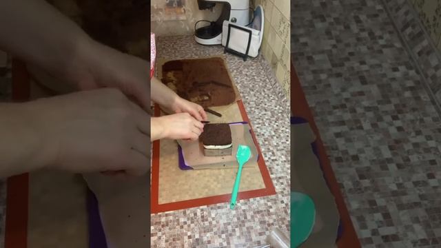 Бенто торт- Молочный ломтик .На скорую руку !