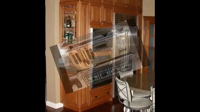 Идеи для дома. Шкафы на кухнев . Ящики, шкафы, тумбы. Конструкторские решения смотреть онлайн