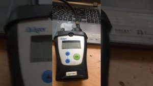 Калибровка переносного газоанализатора Drager Pac EX 2