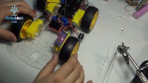 СБОРКА МАШИНКИ с Алиэкспресс НА АРДУИНО! БЛЮТУЗ! ПОЛНОЕ РУКОВОДСТВО! ARDUINO CAR BLUETOOTH!