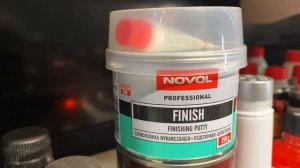 Автомобильная шпаклевка полиэфирная для авто Novol FINISH Professional Finishing Putty 1120