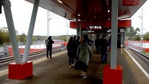 Москва МКЖД. Платформа Ростокино.