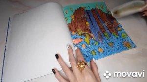 Законченная раскраска Геоморфозы/Geomorphia/Kerby Rosanes/Керби Розанес