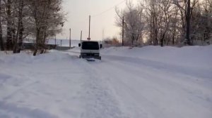 Отвал на грузовике