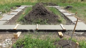 Бытовка,фундамент,финал