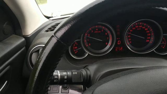 Вариант устранения потёртости кожи на руле Мазда 6 смотреть онлайн