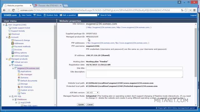 Модуль 64. Публикация веб-приложения на ASP.NET MVC на somee.com