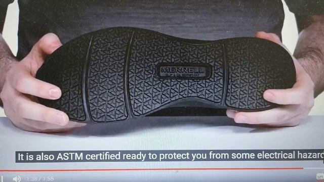MERRELL Moab Flight Carbon Fiber Work shoe смотреть онлайн