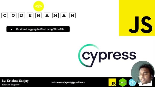 Cypress Series Introduction | codenaman | Javascript Framework | webautomation | #krishnakalyani