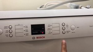 Bosch Series 4 SMS46GW01A 60cm Freestanding Dishwasher