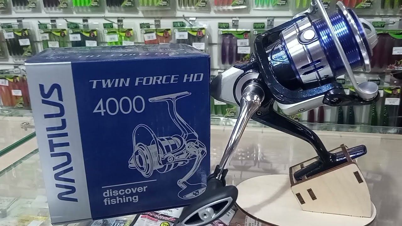 Новинка 2024 года - Катушка Nautilus Twin Force HD 4000 смотреть онлайн