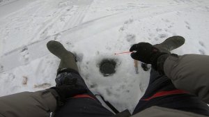 РЫБАЛКА ПО ПЕРВОМУ ЛЬДУ ? БИРЮСИНСКИЙ ЗАЛИВ КРАСНОЯРСК