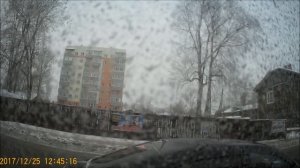 Поездка на автобусном маршруте № 4, г. Архангельск