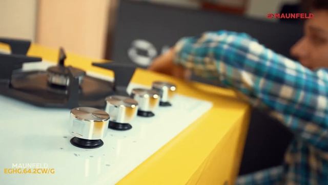 Газовая варочная панель MAUNFELD EGHG.64.2CW/G смотреть онлайн