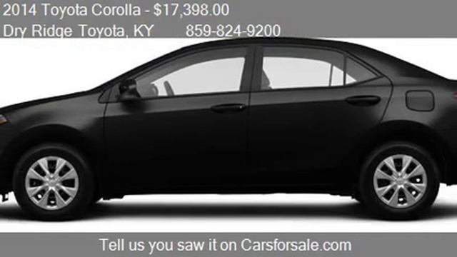 2014 Toyota Corolla L for sale in Dry Ridge KY 41035 at Dry