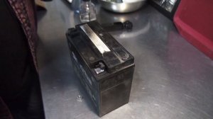 Ремонт клеммы аккумулятора мотоцикла голдвинг