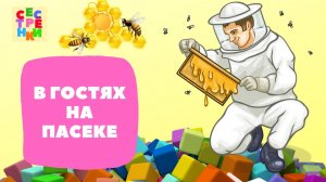 СБОР МЁДА  НА ПАСЕКЕ