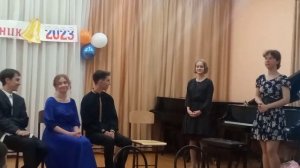 Сценка на выпускном в музыкальной школе г. Хадыженска.